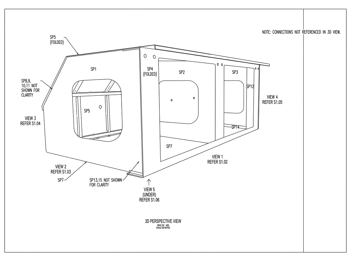 Folded Plate Assembly